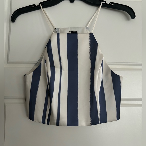Topshop striped matching set size 2 - Picture 3 of 10